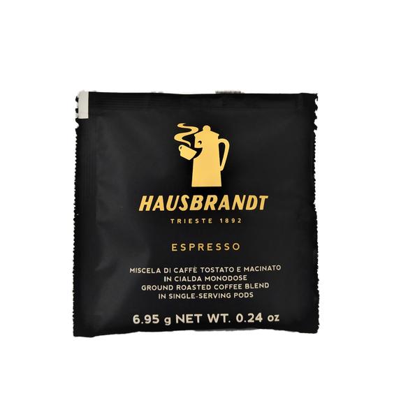 hausbrandt espresso e.s.e pods 7gr