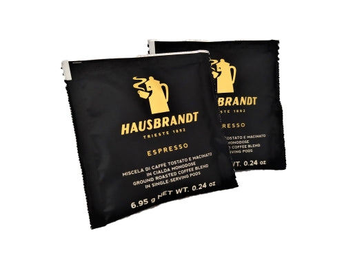 hausbrandt espresso e.s.e pods 7gr