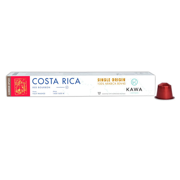 costa rica red bourbon capsules 10tem. (συμβατές με μηχανές nespresso®)