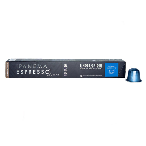 ipanema espresso capsules 10tem. (συμβατές με μηχανές nespresso®) koyti