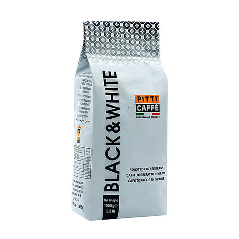 PITTI CAFFE BLACK & WHITE BLEND 1kg σε κόκκους