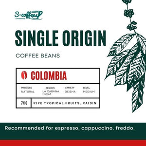 S-COFFEE HOUSE - SINGLE ORIGIN - COLOMBIA