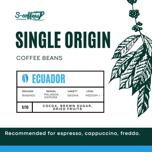 S-COFFEE HOUSE - SINGLE ORIGIN - ECUADOR