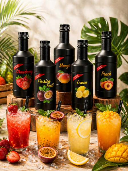 SUMMER -FRUIT-PURRE-COCKTAILS