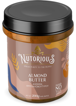 nutorious - almond butter 200gr