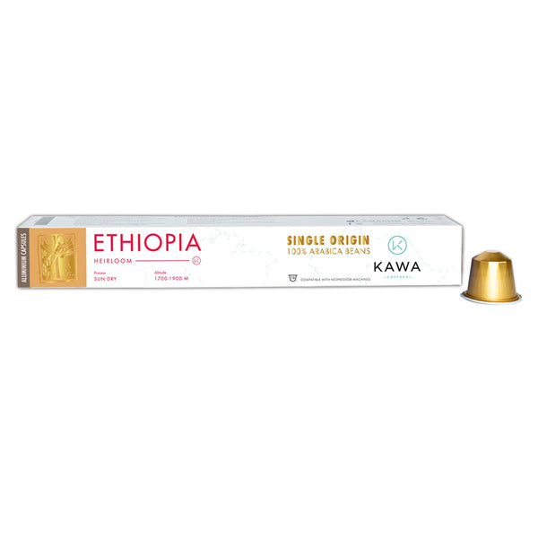 ethiopia heirloom capsules 10tem. (συμβατές με μηχανές nespresso®)