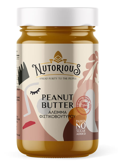 nutorious - peanutbutter 500gr